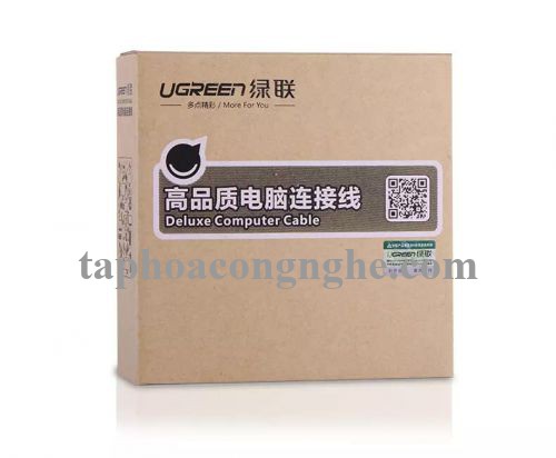 Ugreen 11661 3M màu Xám Cáp chuyển đổi DVI 24 + 5 sang VGA DV104 30011661